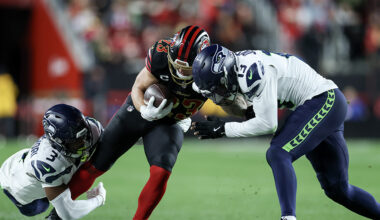 Seattle Seahawks Ernest Jones Nick Emmanwori tackle 49ers Christian McCaffrey 2026...
