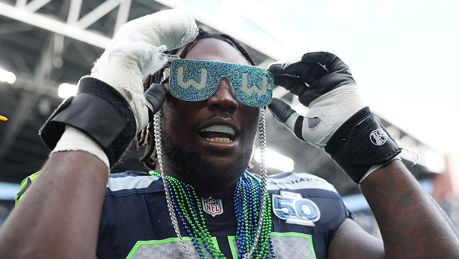 Seattle Seahawks Charles Cross...