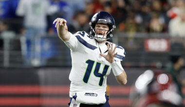 Seattle Seahawks Sam Darnold...