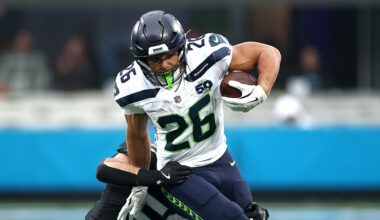 Seattle Seahawks Zach Charbonnent...