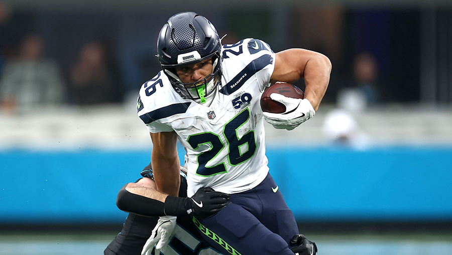 Seattle Seahawks Zach Charbonnent...