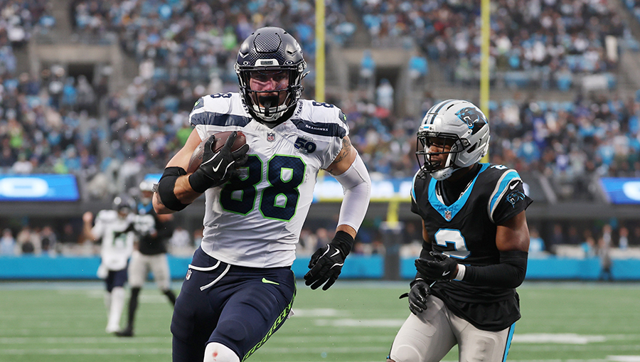 Seattle Seahawks A.J. Barner...