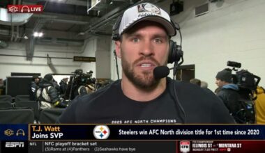 T.J. Watt Reacts To Myles Garrett Breaking His Sack Record