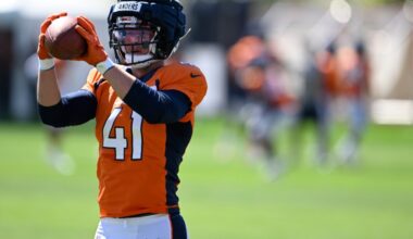 Broncos designate ILB Drew Sanders for return off injured reserve