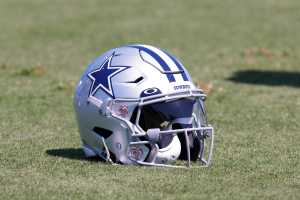 Cowboys helmet