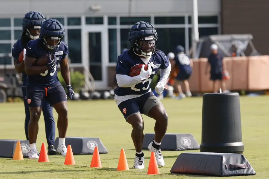 Chicago Bears Nahshon Wright