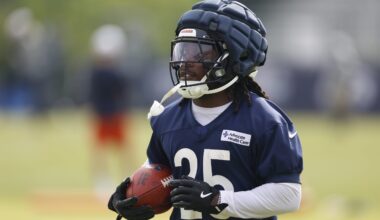 Chicago Bears Nahshon Wright