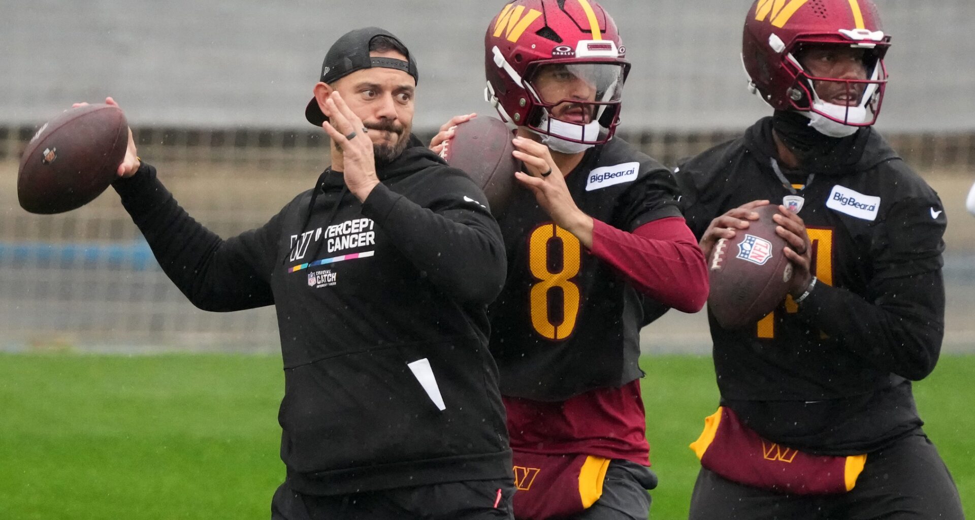 NFC Notes: John Harbaugh, David Blough, Commanders, Eagles, Giants