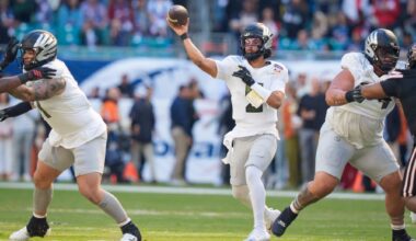 Dante Moore, quarterback, Oregon Ducks, 2026 NFL Draft prospect