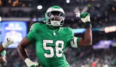 Jalyx Hunt & Tank Bigsby numbers in this week’s Roob’s Stats – NBC Sports Philadelphia