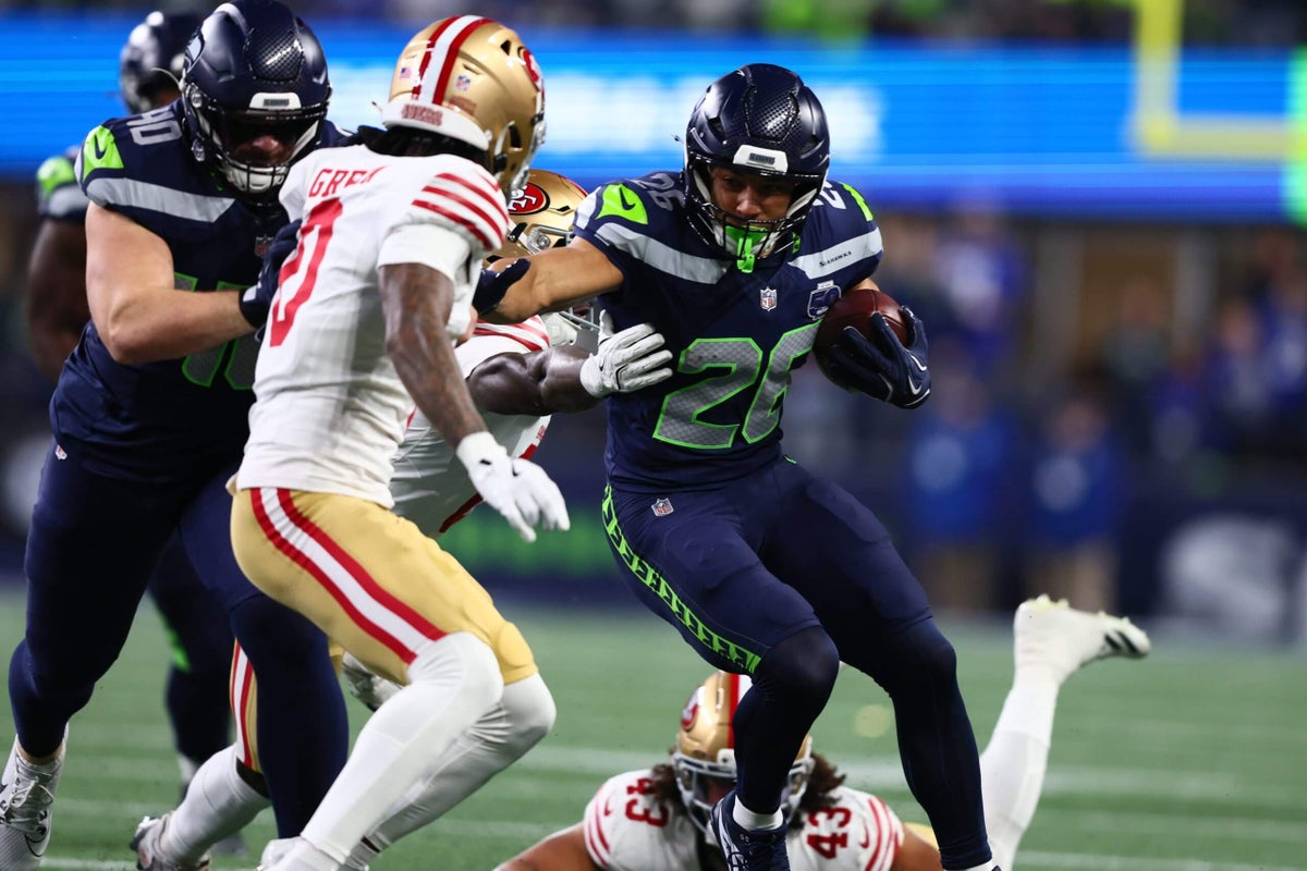 Seahawks RB Zach Charbonnet out for season with knee injury, needs surgery