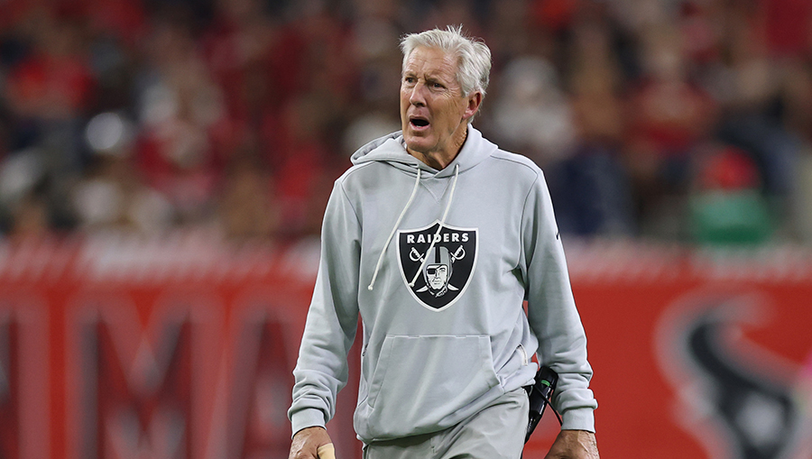 Seattle Seahawks Pete Carroll Las Vegas Raiders...