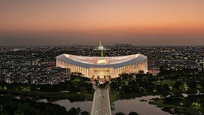 Washington Commanders new RFK Stadium render