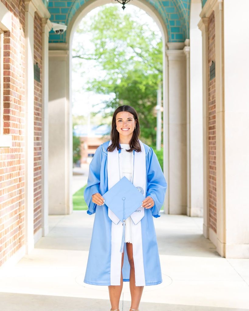 Ann on her graduation day