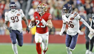 49ers RB Christian McCaffrey wins PFWA's Comeback Player of the Year award