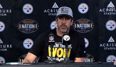"Since Latrobe": Steelers' Aaron Rodgers Has Legitimate Confession About What Pat Freiermuth Finally Did (Steelers News)