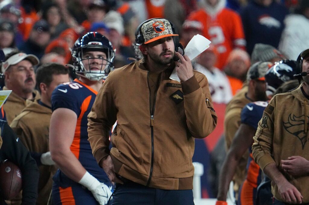 Broncos' Davis Webb interviews for Bills' head coaching position, to speak again with Raiders