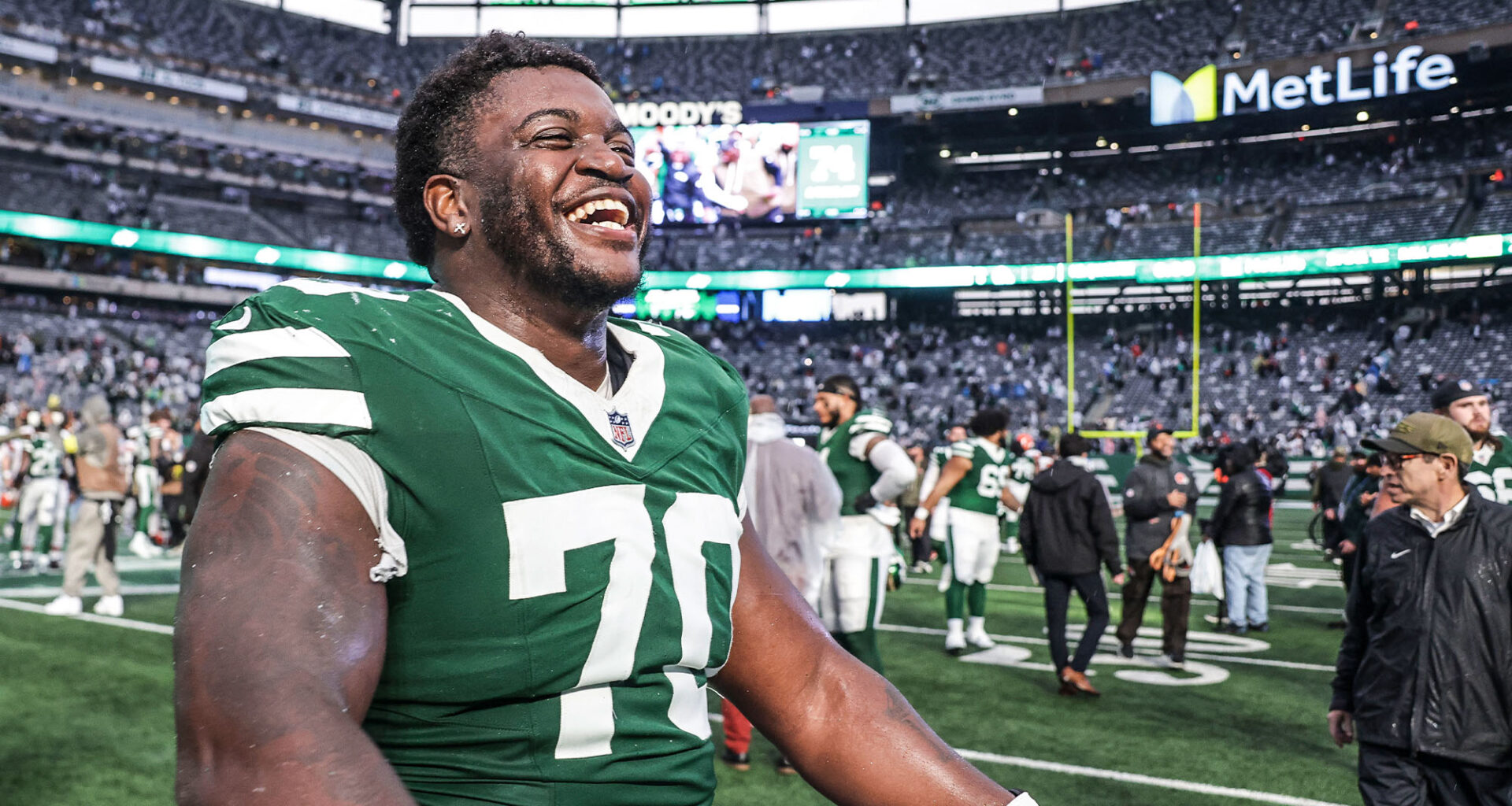 New York Jets' Armand Membou named to PFWA All-Rookie Team