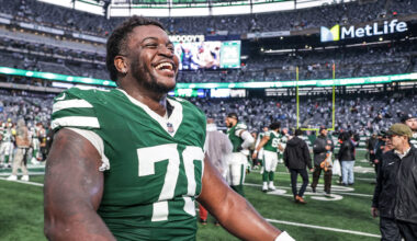 New York Jets' Armand Membou named to PFWA All-Rookie Team