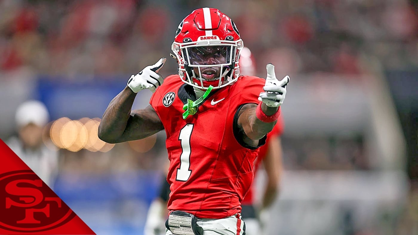 49ers add receiver, running back in 3-round NFL mock draft