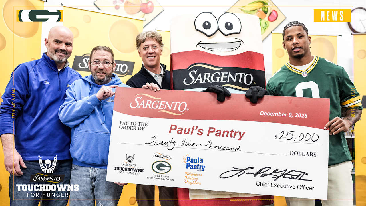 Packers, Sargento Foods continue ‘Touchdowns for Hunger’ during playoffs for Wisconsin hunger relief