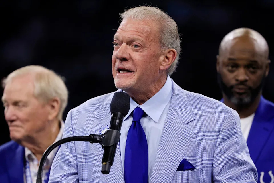 The FBI has launched an investigation into former Indianapolis Colts owner Jim Irsay, who took ketamine and other drugs, according to a new report (Justin Casterline/Getty Images)