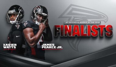 James Pearce Jr., Xavier Watts named Defensive Rookie of the Year finalists