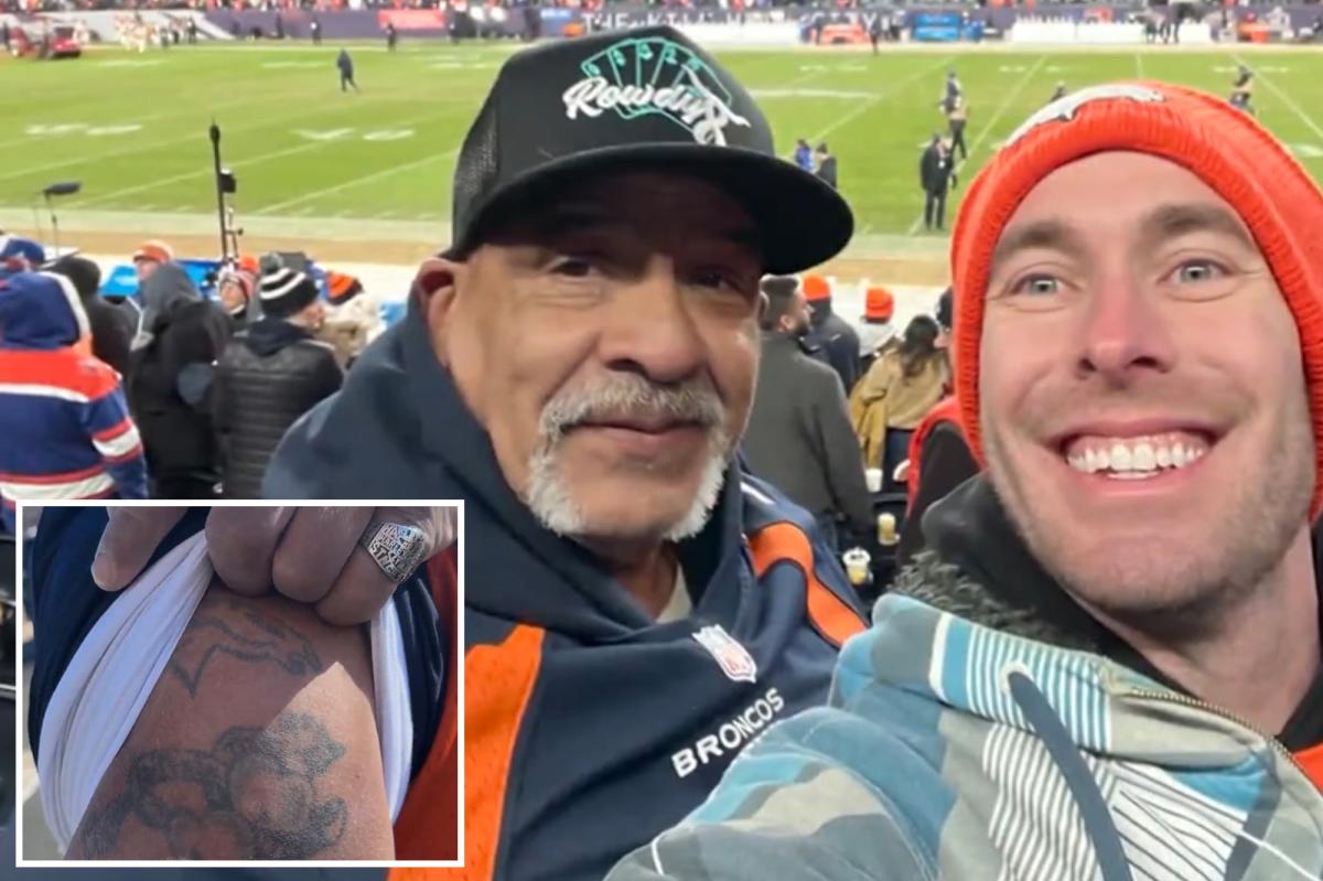 Denver Broncos fans gift playoff ticket to neighborhood 'handyman' hailed as local 'hero'