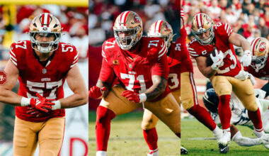 McCaffrey, Williams, and Gifford Earn 2025 PFWA Team Honors