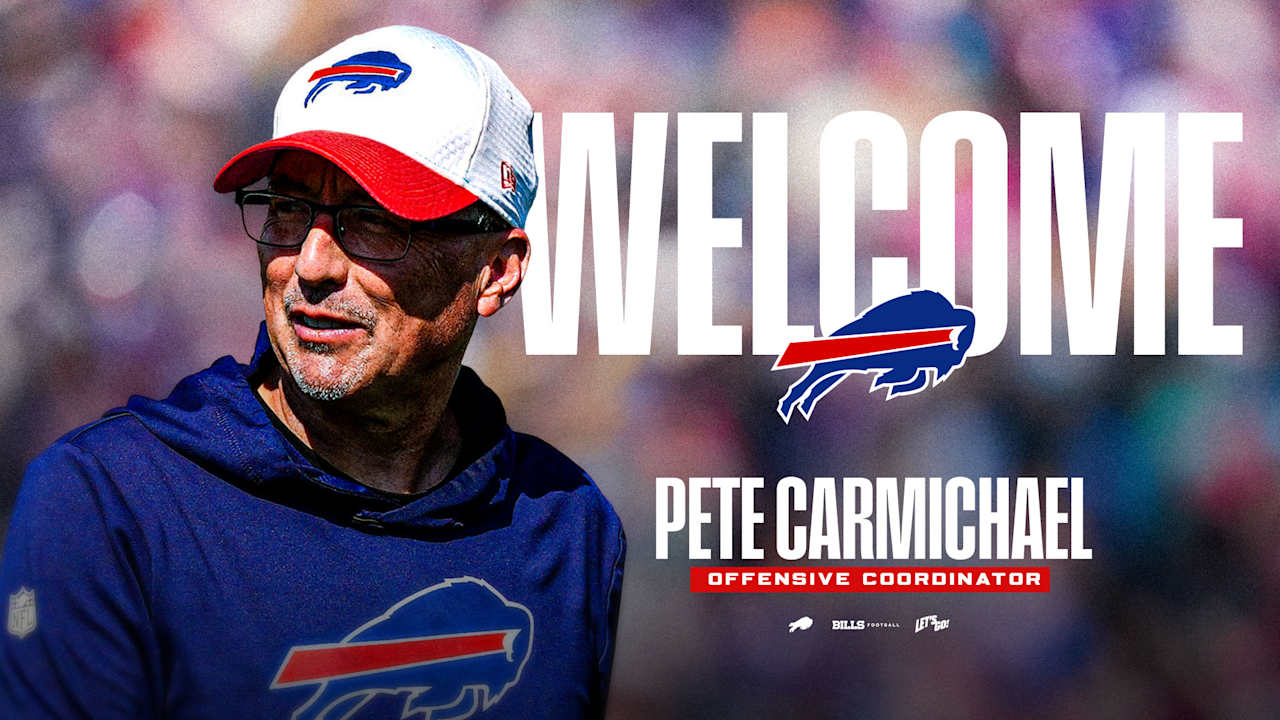 Bills name Pete Carmichael as offensive coordinator
