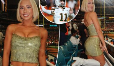 Carson Beck’s sister steals spotlight at national championship game