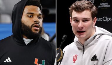 How to watch Miami Hurricanes vs. Indiana Hoosiers in the CFP national championship