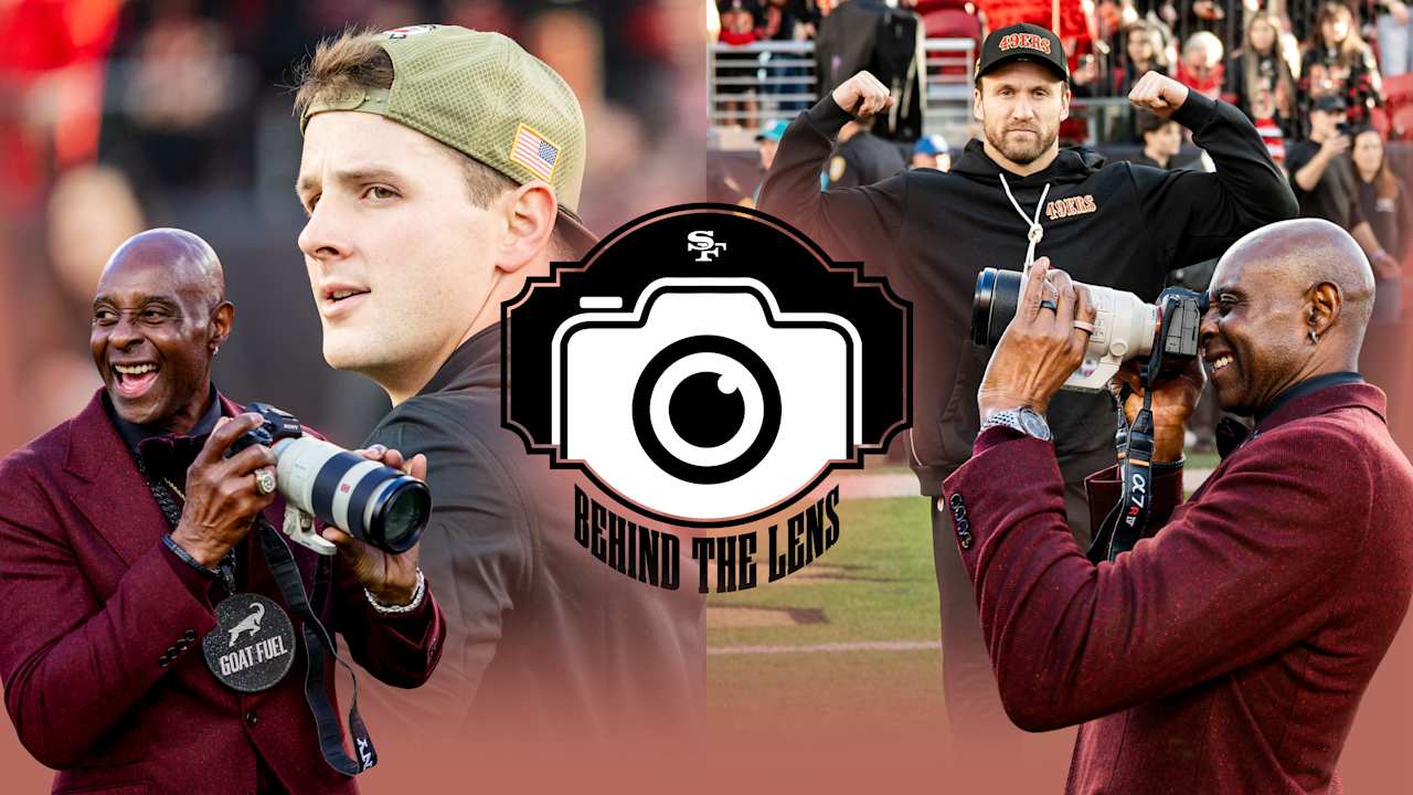 Jerry Rice Experiences Gameday from the Other Side of the Camera