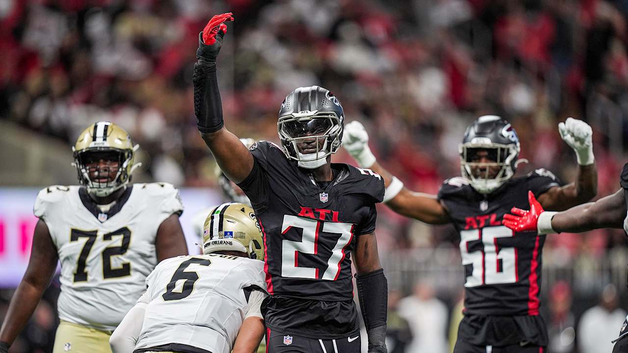 Falcons set single-season franchise record in sacks