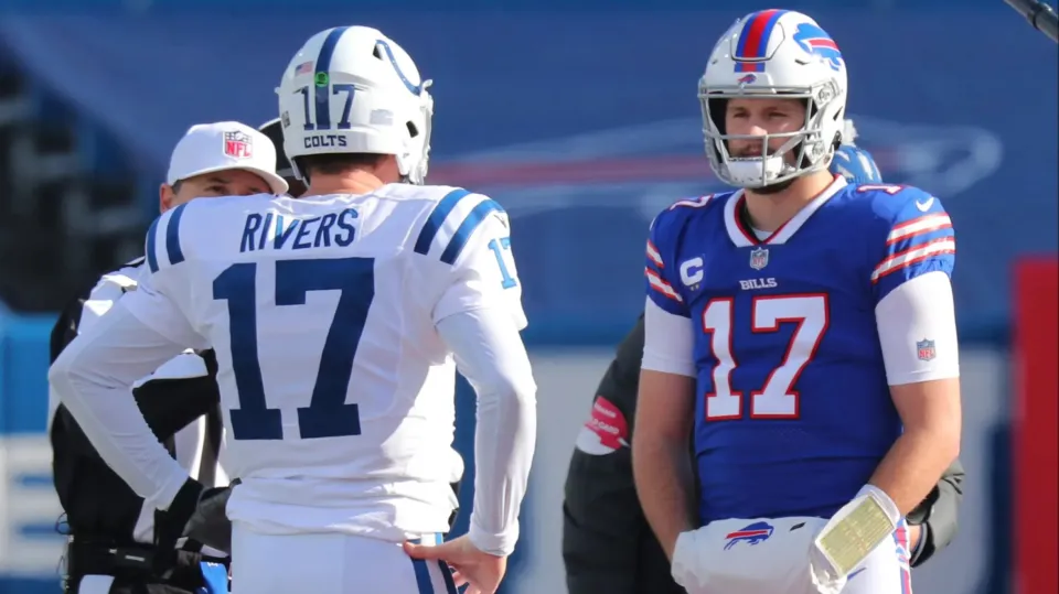 Before 2025, Rivers' last NFL game came in a playoff loss to Allen in 2020