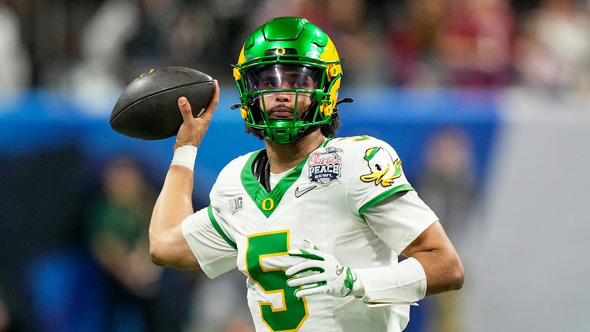 Dante Moore in action