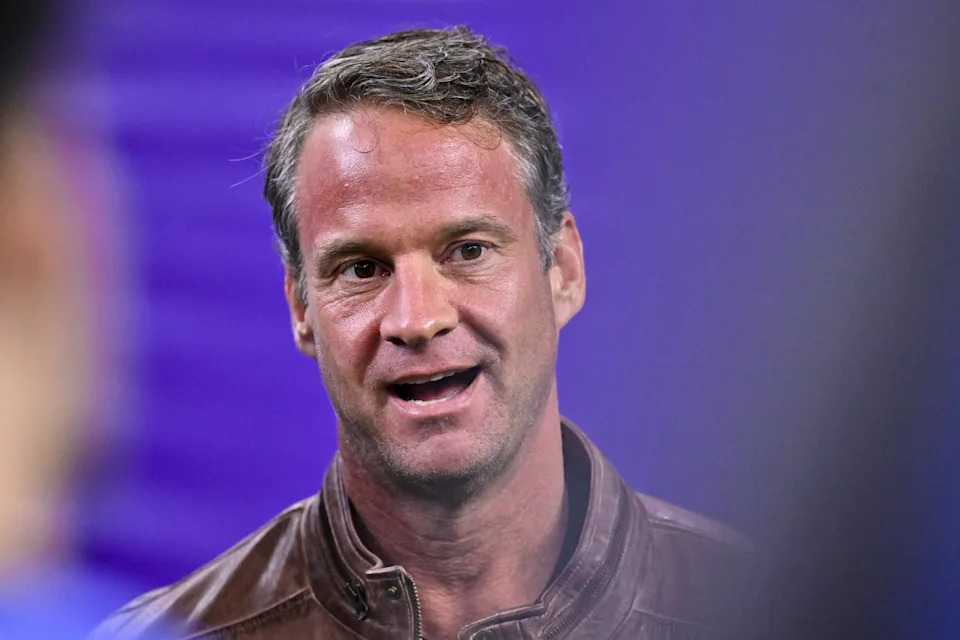 Dec 27, 2025; Houston, TX, USA; Louisiana State Tigers head coach Lane Kiffin looks on prior to the game against the Houston Cougars at NRG Stadium. Mandatory Credit: Maria Lysaker-Imagn Images© Maria Lysaker-Imagn Images&period;