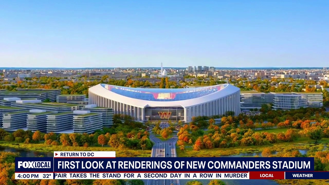 DC residents react to renderings of Commanders' new stadium released Thursday