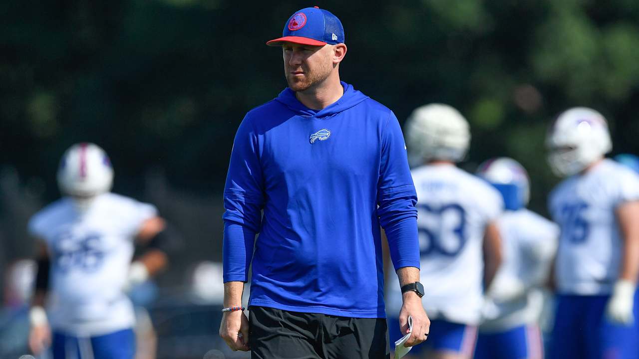 Bills promote OC Joe Brady to be next head coach