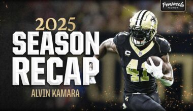 Saints RB Alvin Kamara's 2025 NFL Season Recap