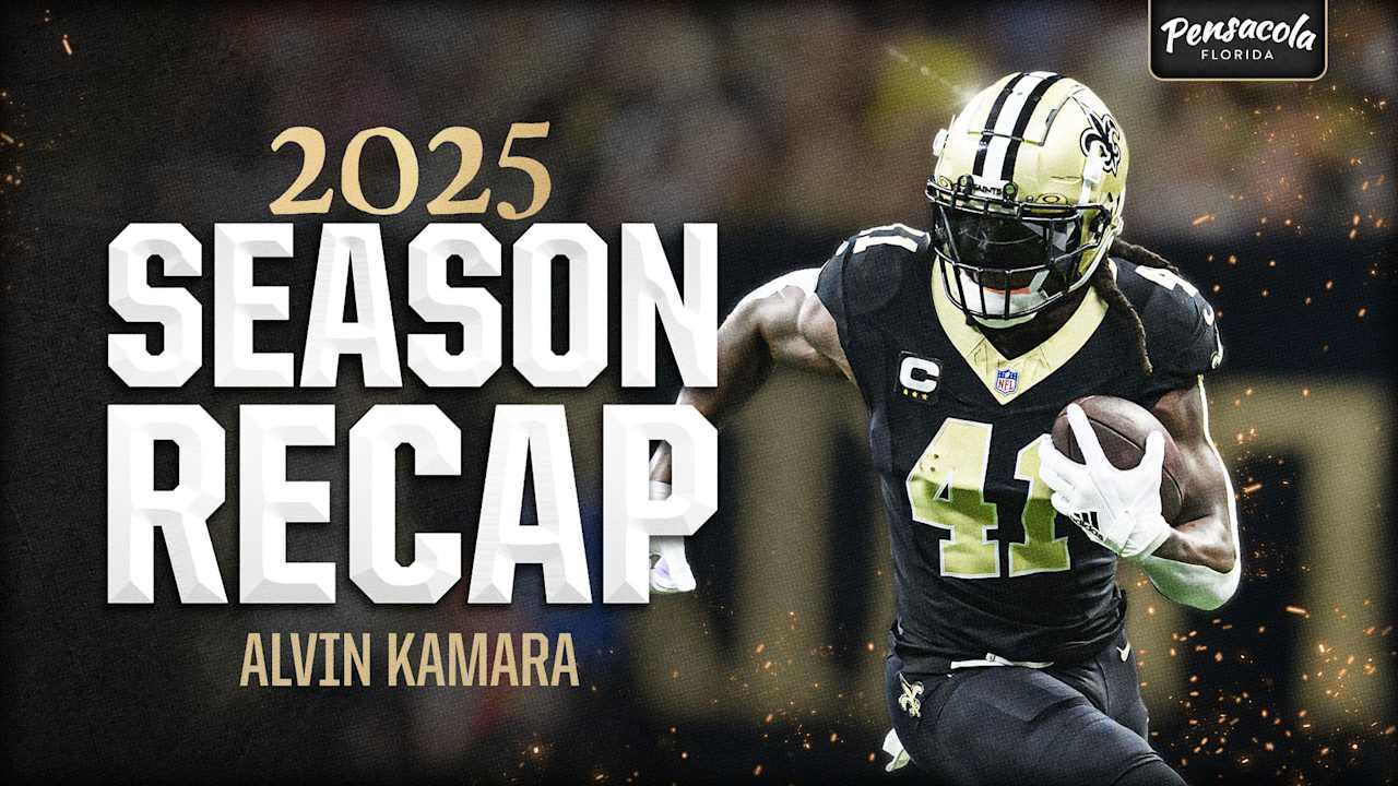 Saints RB Alvin Kamara's 2025 NFL Season Recap