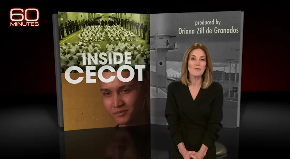 CBS News quietly included the controversially delayed ‘Inside CECOT’ segment on Sunday's 60 Minutes broadcast, which drew record-low ratings against the NFL playoffs. (CBS News)