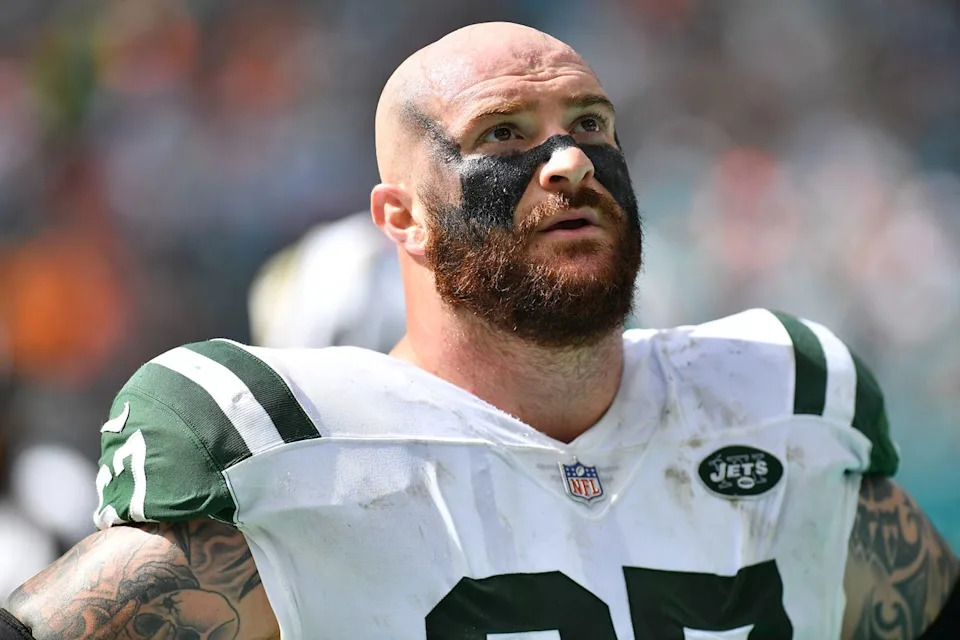 Mark Brown/Getty Former Jets player Brian Winters in 2018
