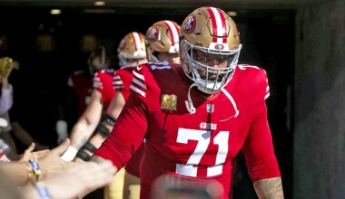 49ers vs. Seahawks final injury report: Trent Williams, George Kittle, 3 others questionable to play