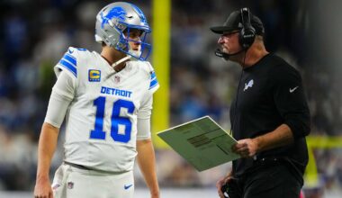 Lions' Dan Campbell reaffirms confidence in 'absolute stud' Jared Goff: 'He's going nowhere'