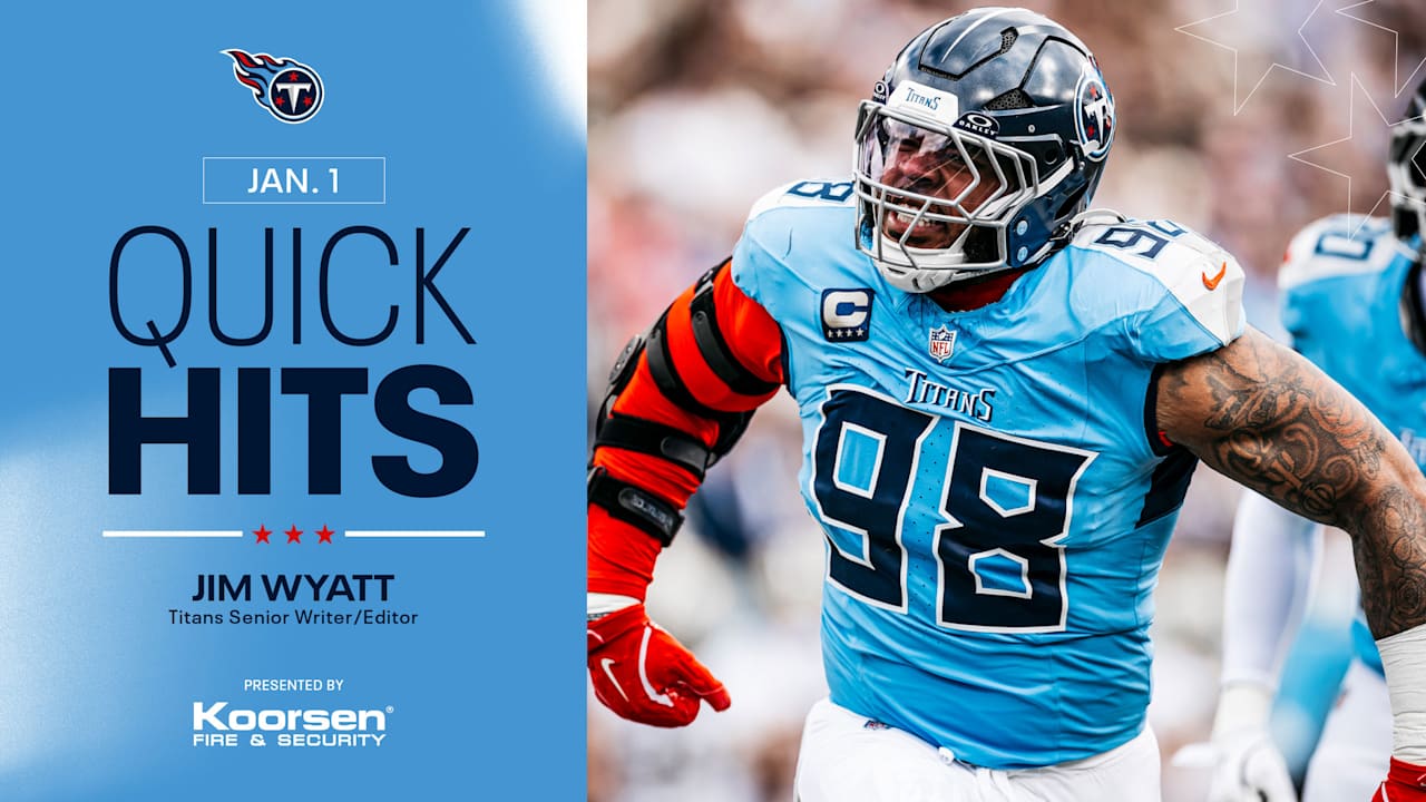 Quick Hits After Thursday's Titans Practice 