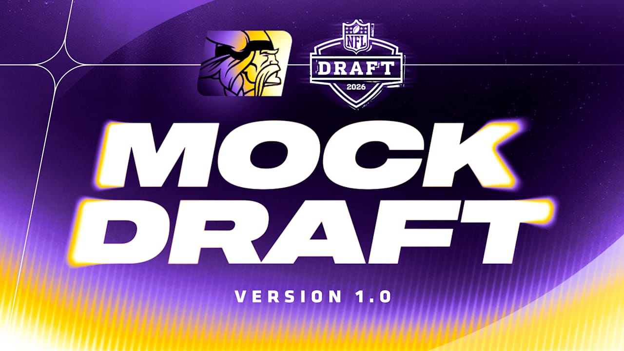 Vikings 2026 Mock Draft Tracker: Version 1.0