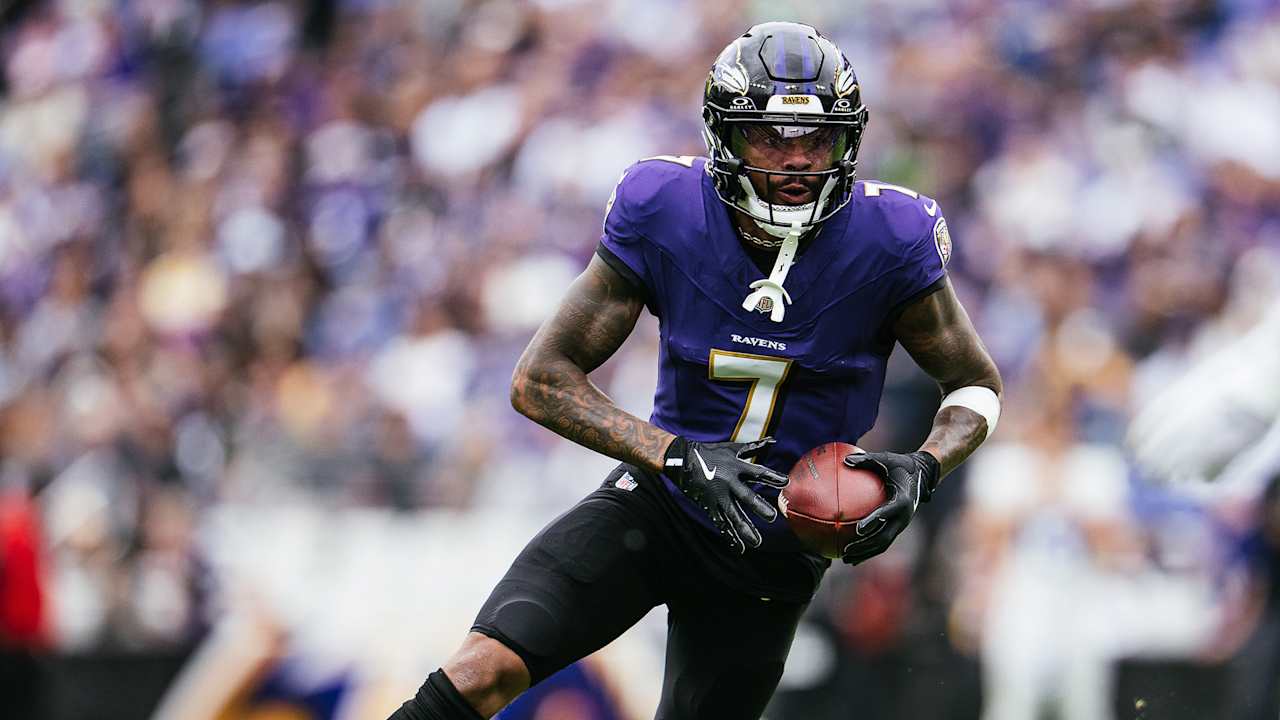 Rashod Bateman Ruled Out vs. Steelers