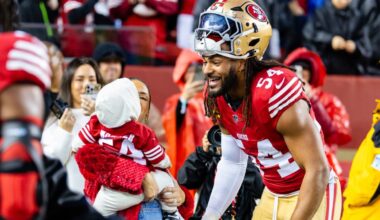49ers’ Fred Warner, wife Sydney welcome daughter into world – NBC Sports Bay Area & California