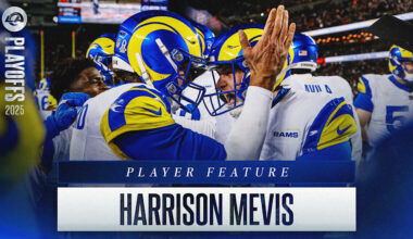 Kicker Harrison Mevis keeps his mindset simple, delivers game-winning field goal to send Rams to NFC Championship